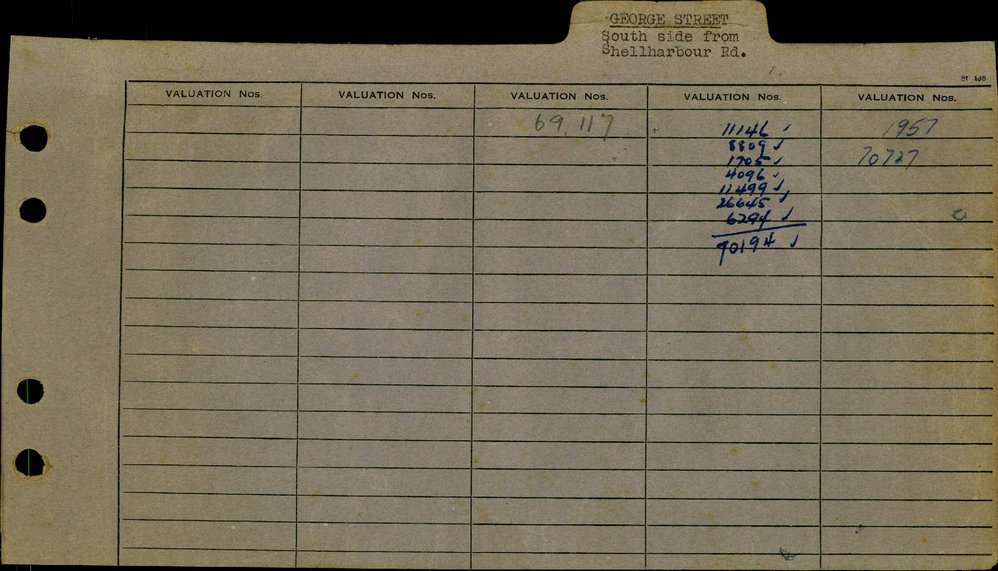 1954 - 1956 North Ward Valuation Book 2