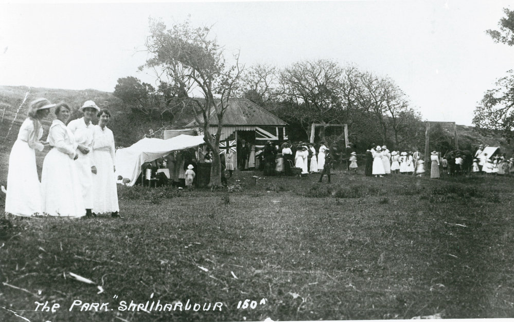 The Park (Little Park), Shellharbour. Peace Day Celebrations.