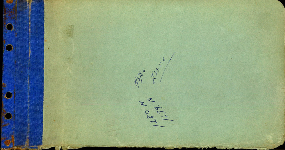 1957 - 1960 North Ward Valuation Book 1