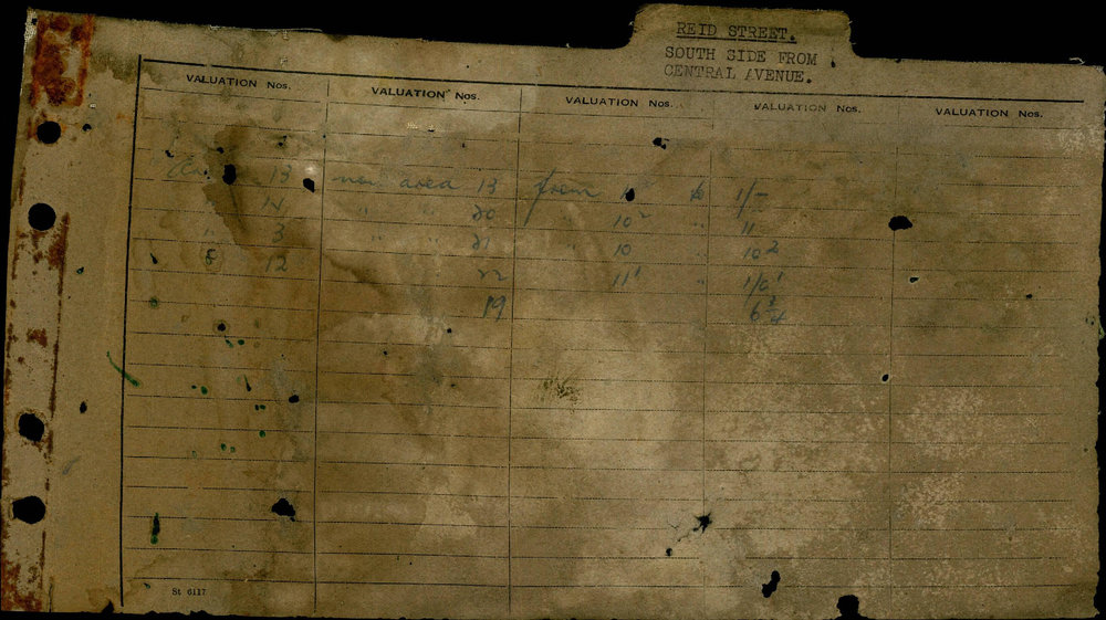 1951 - 1953 North Ward Valuation Book 8