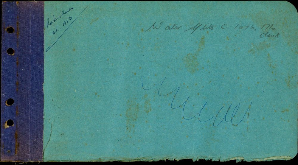 1954 - 1956 Central Ward Valuation Book 6