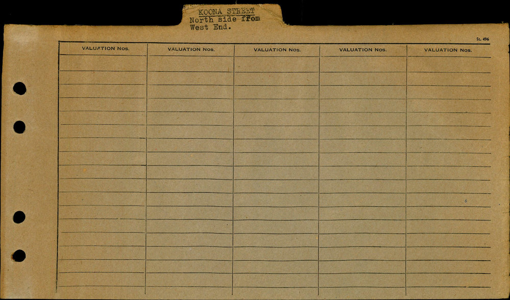 1964 - 1968 West Ward Valuation Book 2