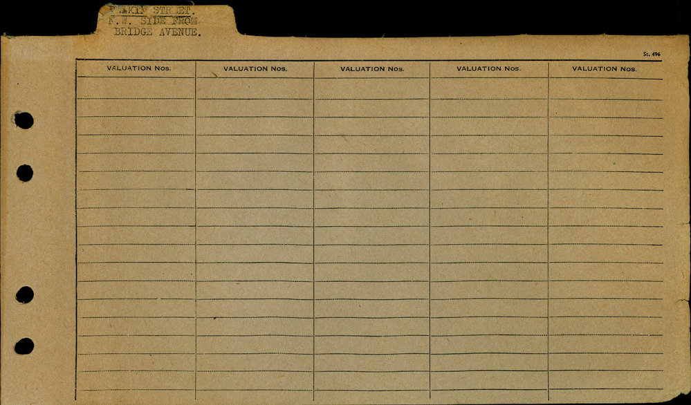 1964 - 1968 Central Ward Valuation Book 2