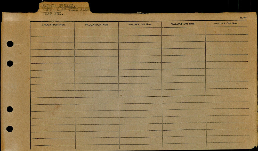 1964 - 1968 West Ward Valuation Book 4