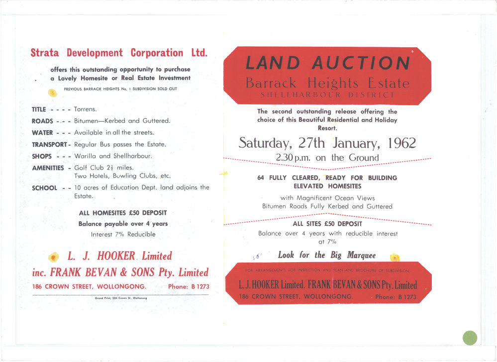 Barrack Heights Estate