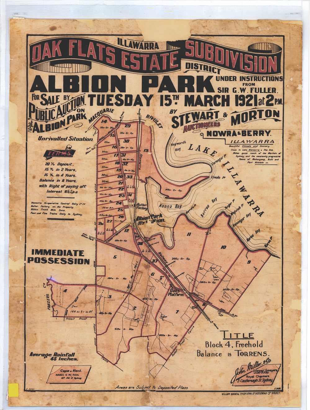 Oak Flats Estate Subdivision