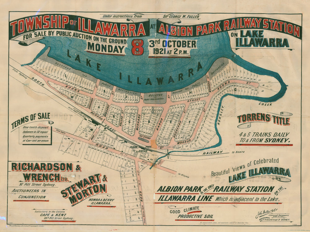 Township of Illawarra Estate 