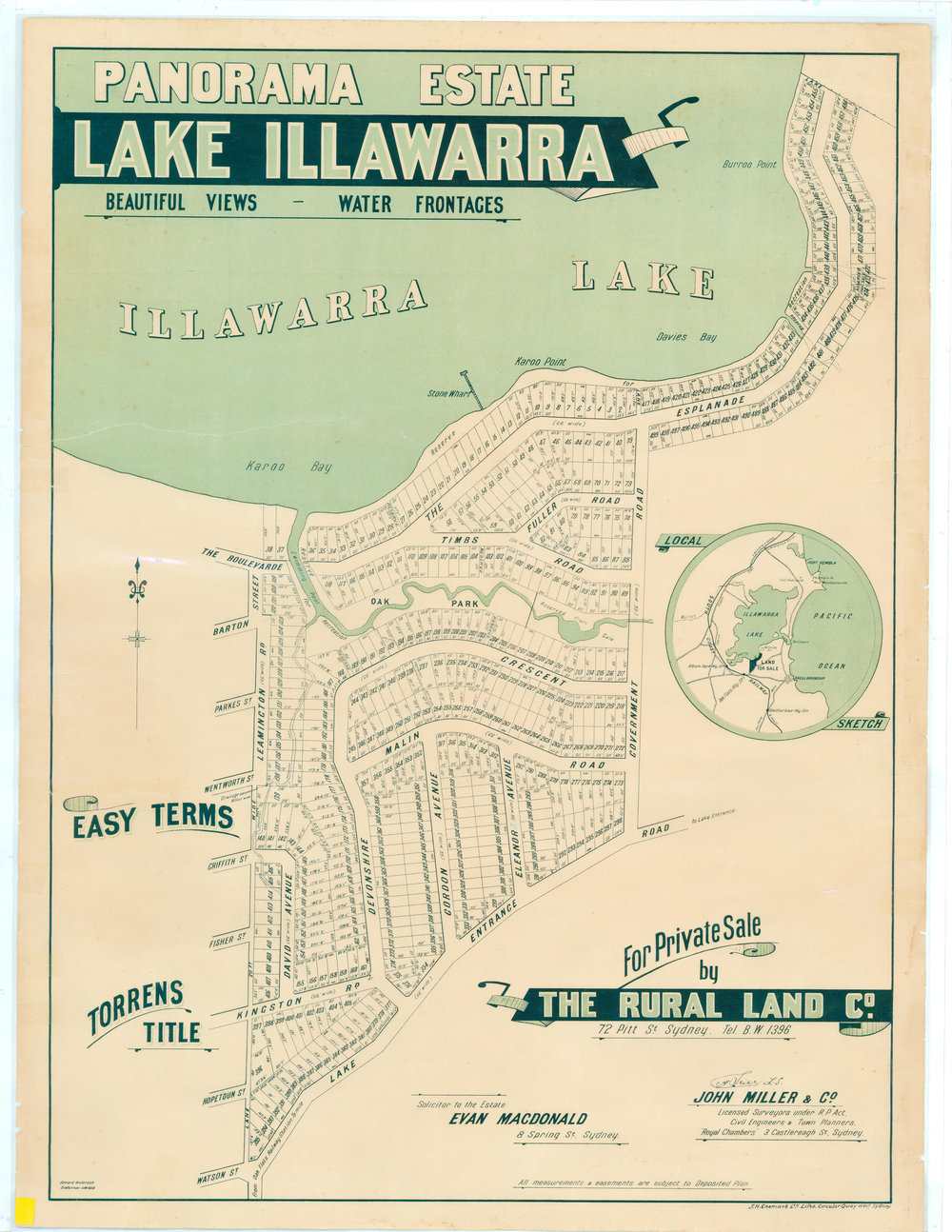 Panorama Estate Lake Illawarra
