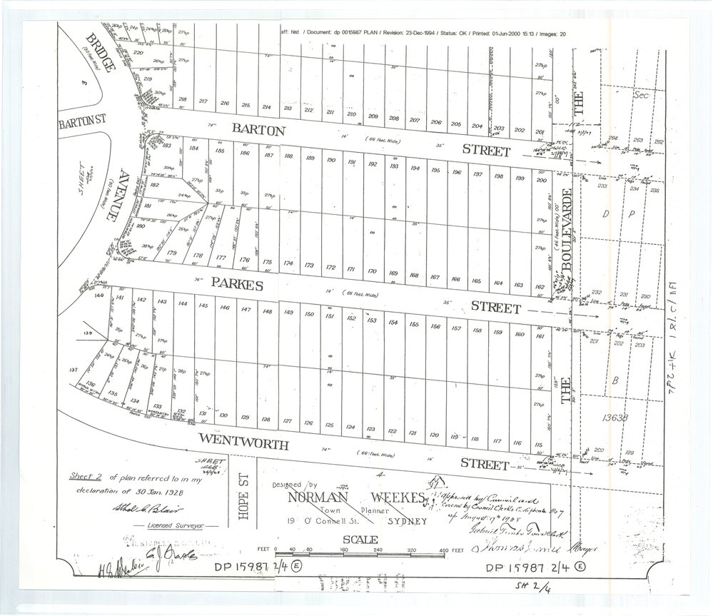Plan Kembla Vista Estate Part B Sheet 2