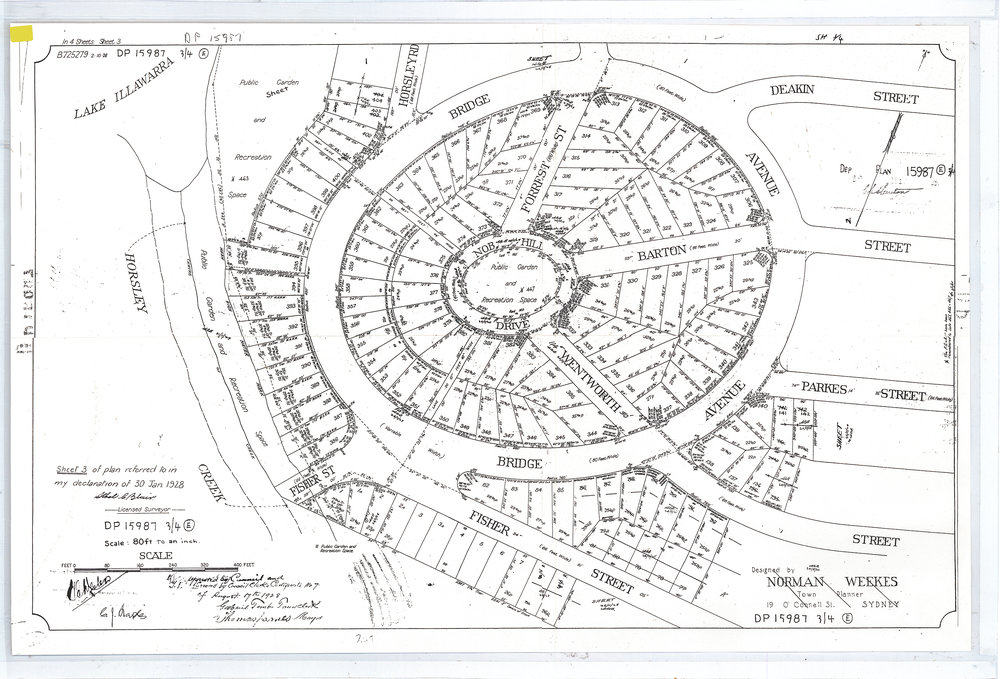 Plan Kembla Vista Estate Sheet 3