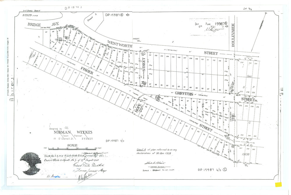 Plan Kembla Vista Estate Sheet 4