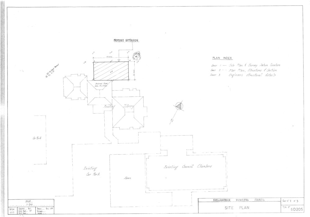 Proposed Warilla Council Chamber and Administration Building Extension