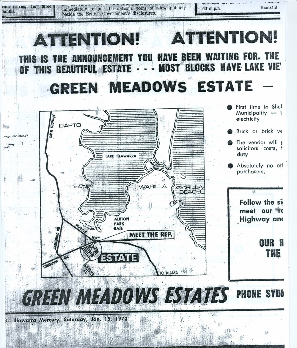 Green Meadows Estate Albion Park Rail Sale 