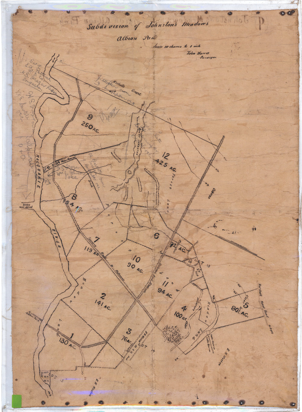 Subdivision of Johnston's Meadows Estate