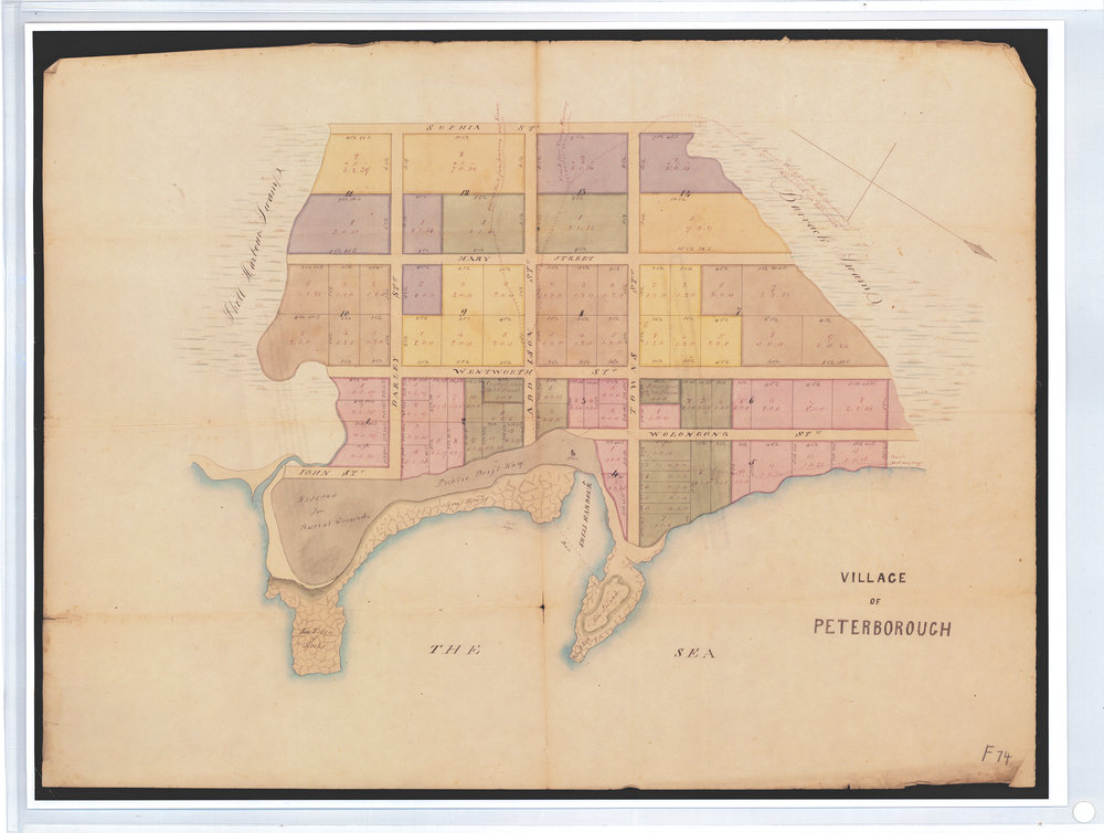 Plan of the Village of Peterborough