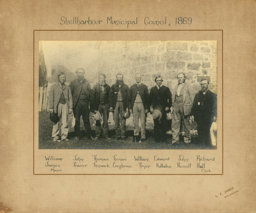 Shellharbour Municipal Council Aldermen and Town Clerk