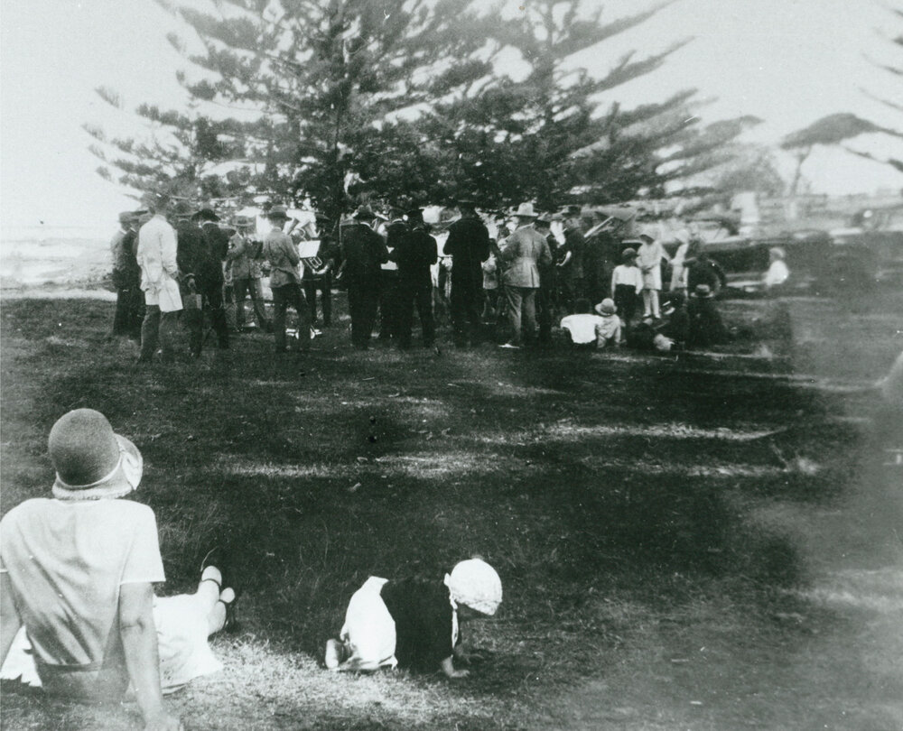 Band recital at The Park (Little Park), Shellharbour