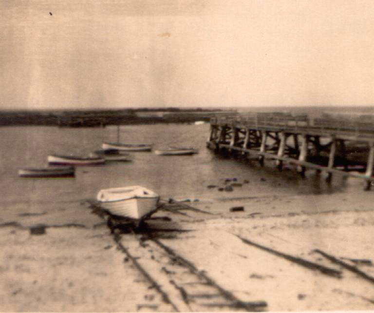 Boat on the slipway at Shellharbour Harbour