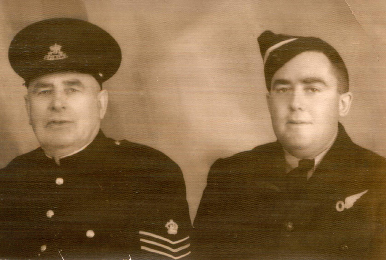 John D Nicholson and his son, Allan Nicholson