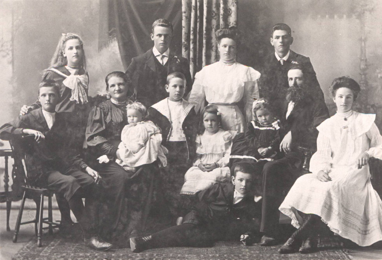 Family of George Gallard and Esther Hicks