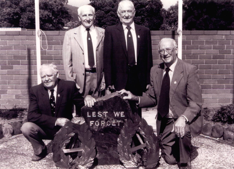 Ron Cody, Bill Taylor, John Lithgow and Harold Preston