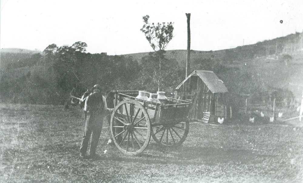 Robert Smith at 'Cooby' farm, Albion Park