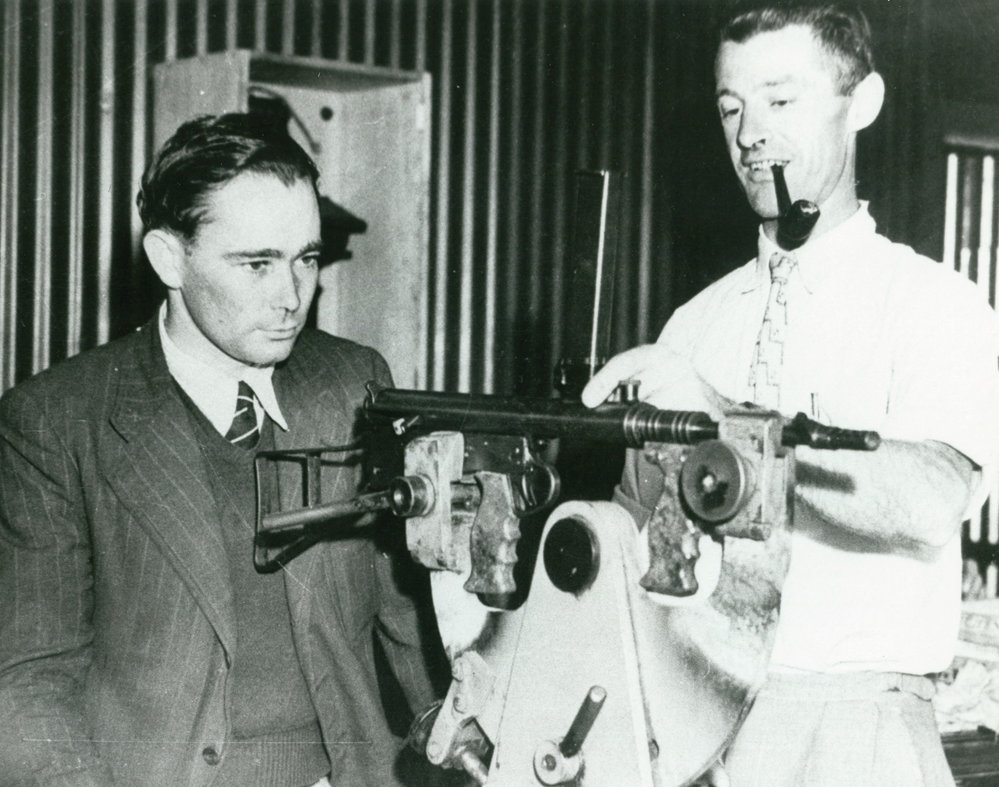 Evelyn Owen and Len Radford