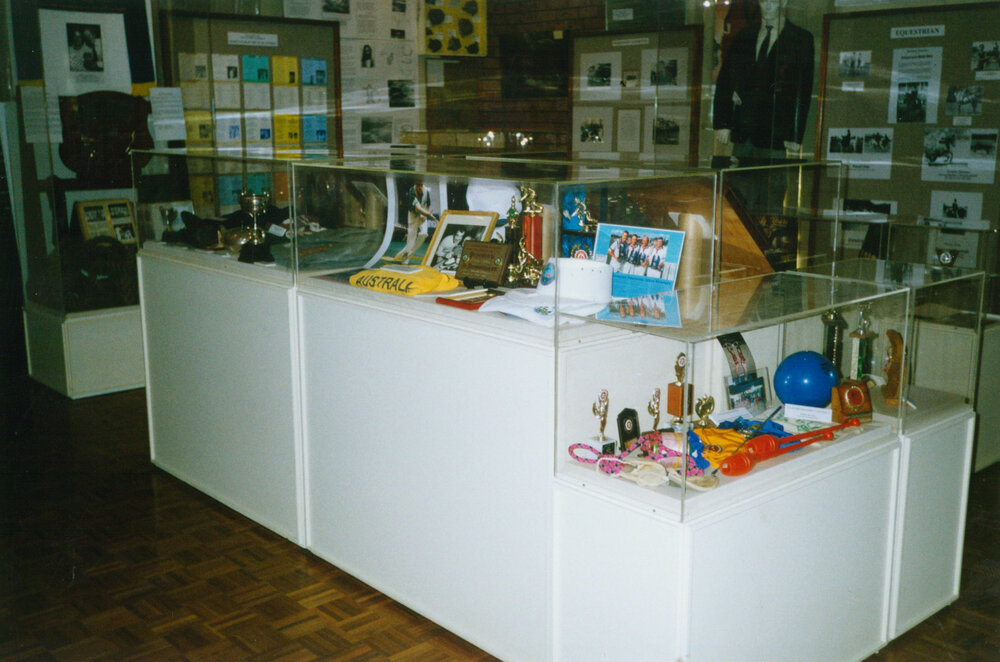 Our Sporting Heritage exhibition, Tongarra Museum