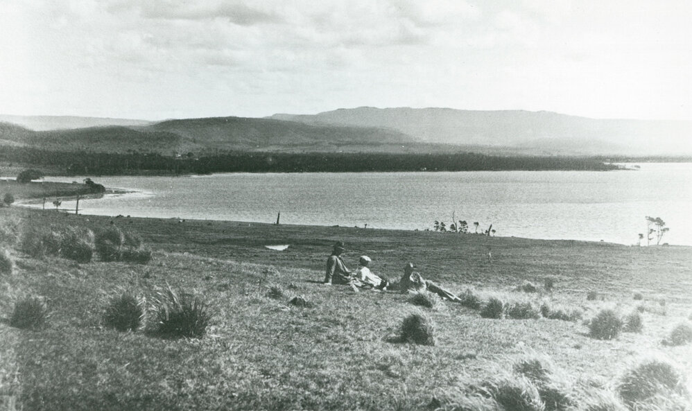 View from Stoney Range to Creole Point in 1928