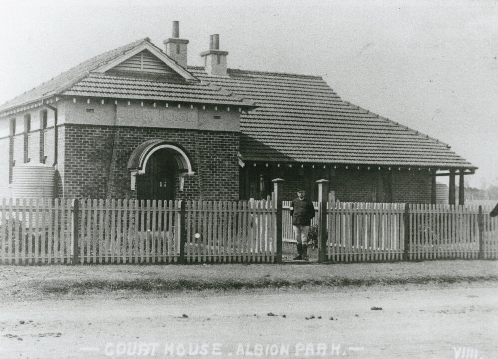 Albion Park Courthouse 1909
