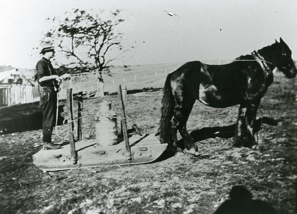 Leo Condon taking cream to the road on a slide at Stoney Creek