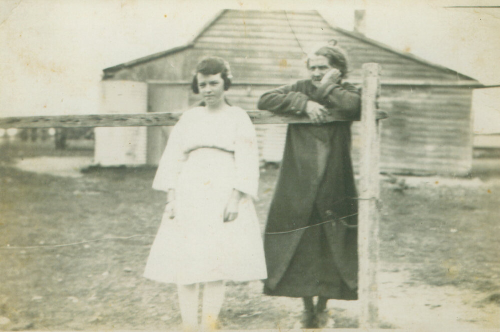 Ethel May and Martha Love Hockey