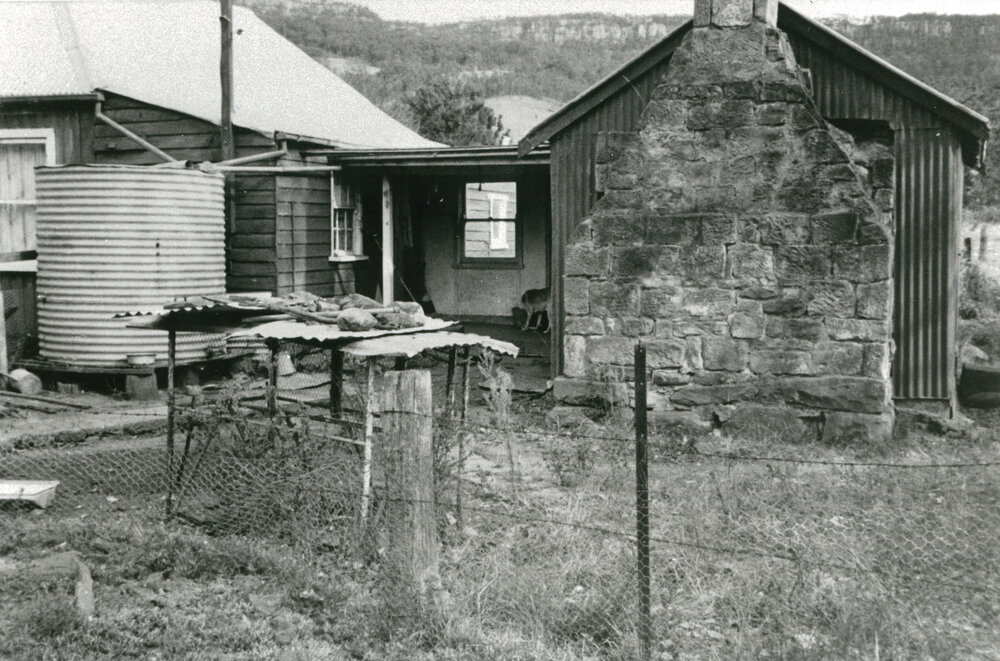 Eastern side of Jim Fleet's house 'Green Valley'