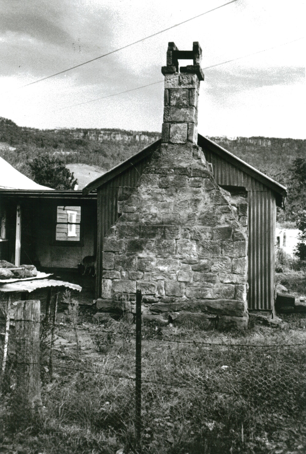 Chimney of  the Fleet's house 'Green Valley'