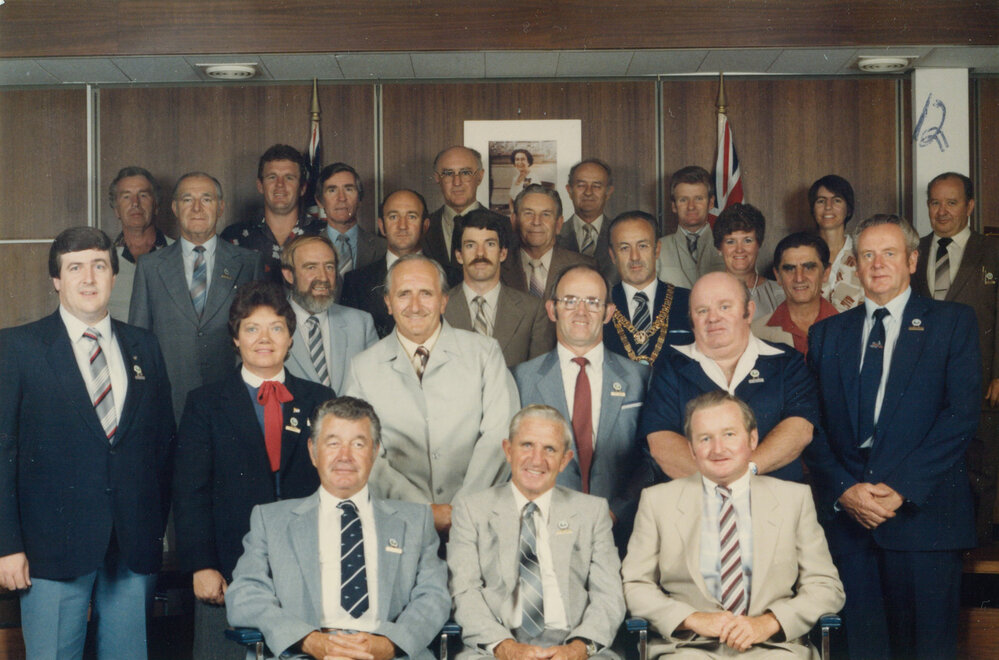 Shellharbour Council Aldermen and Staff 