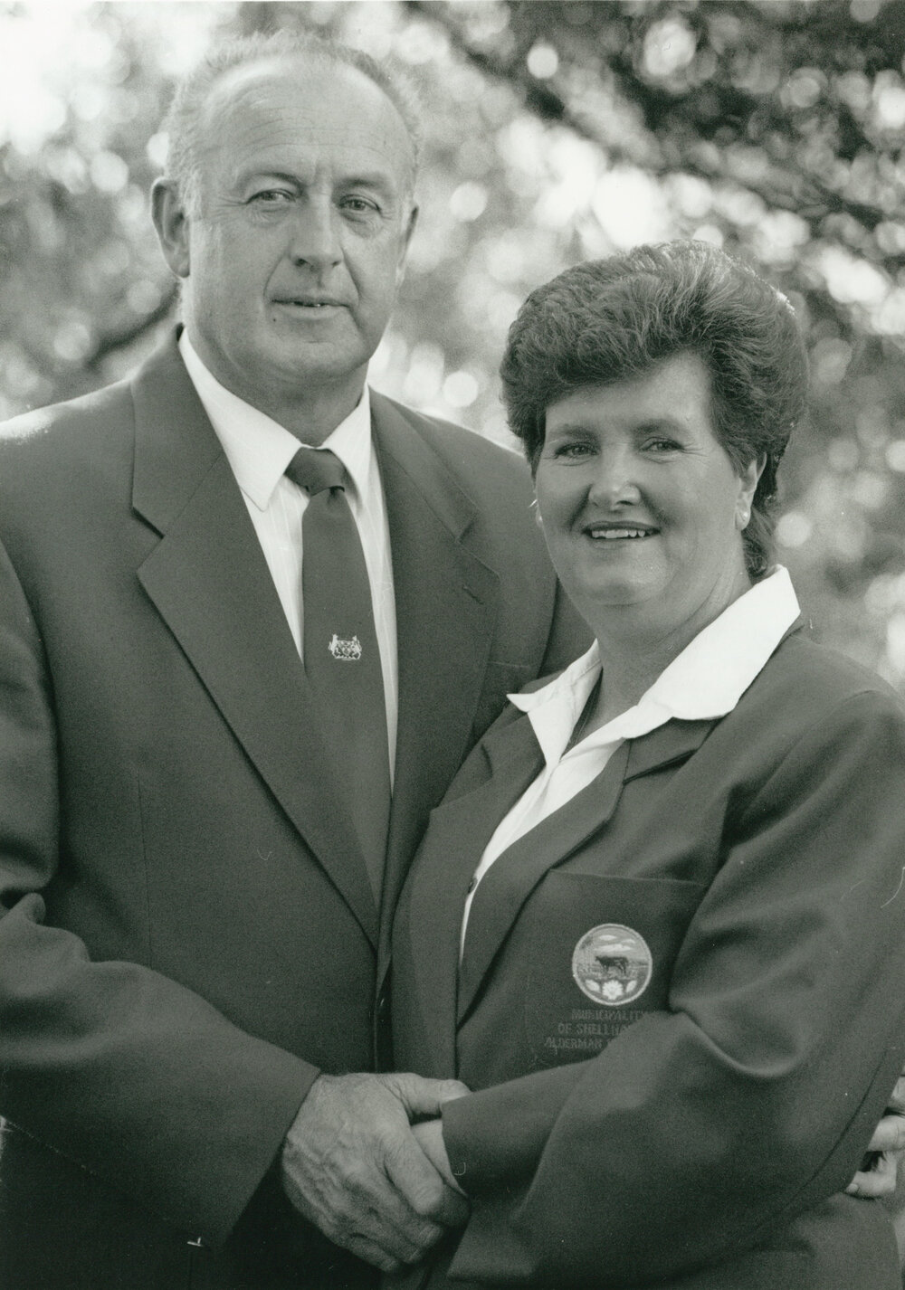 Mayor Bob Harrison and his wife, Alderman Ann Harrison