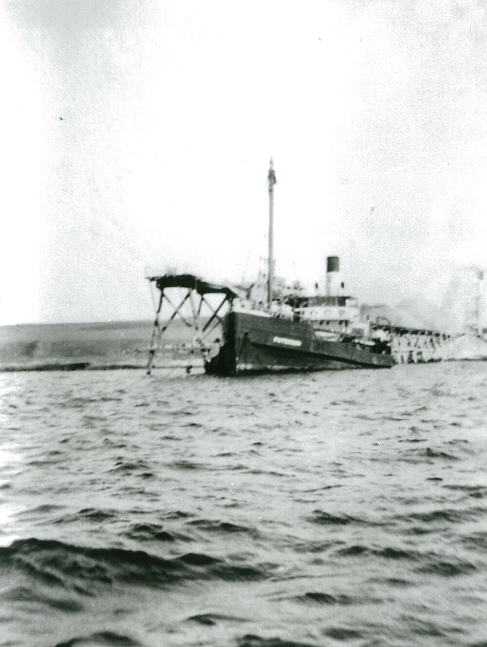 The ship 'Paterson' at Bass Point Jetty