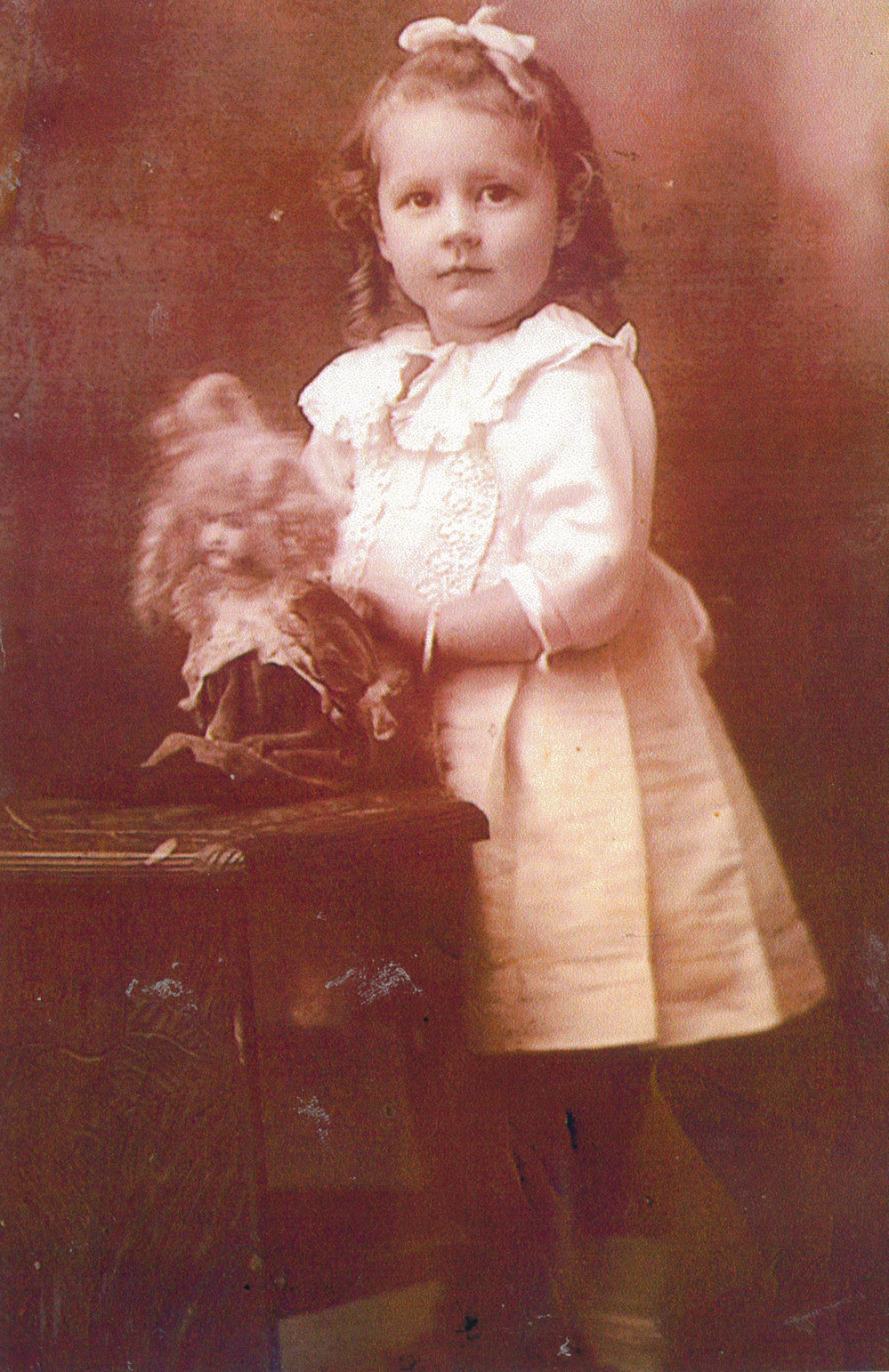 Child with doll