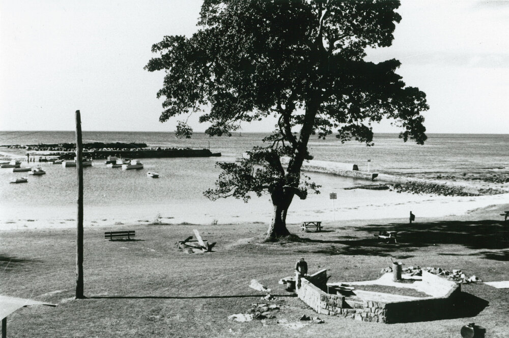 Rotunda construction at Little Park, Shellharbour 1987