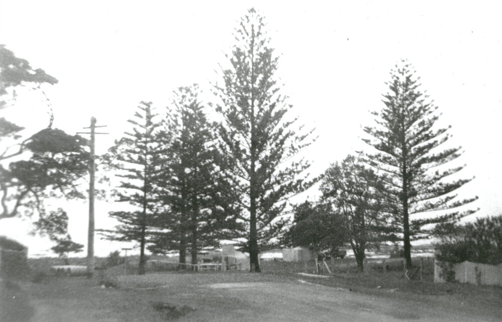 Seaside end of Addison Street, Shellharbour 1947