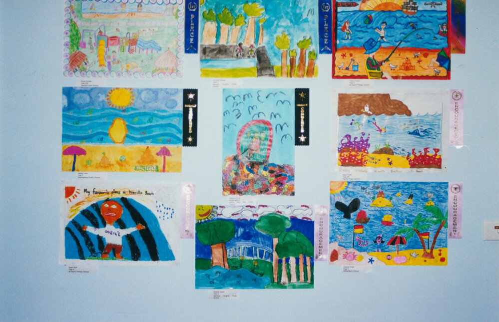Entries in Local Government Week junior art competition 1998