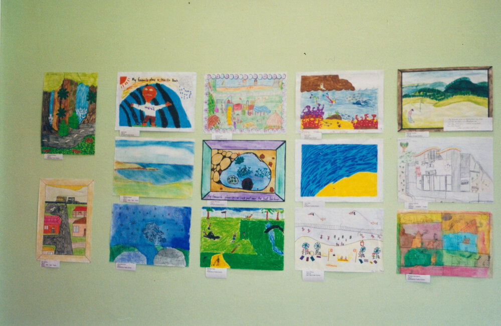 Entries in Local Government Week junior art competition 1998