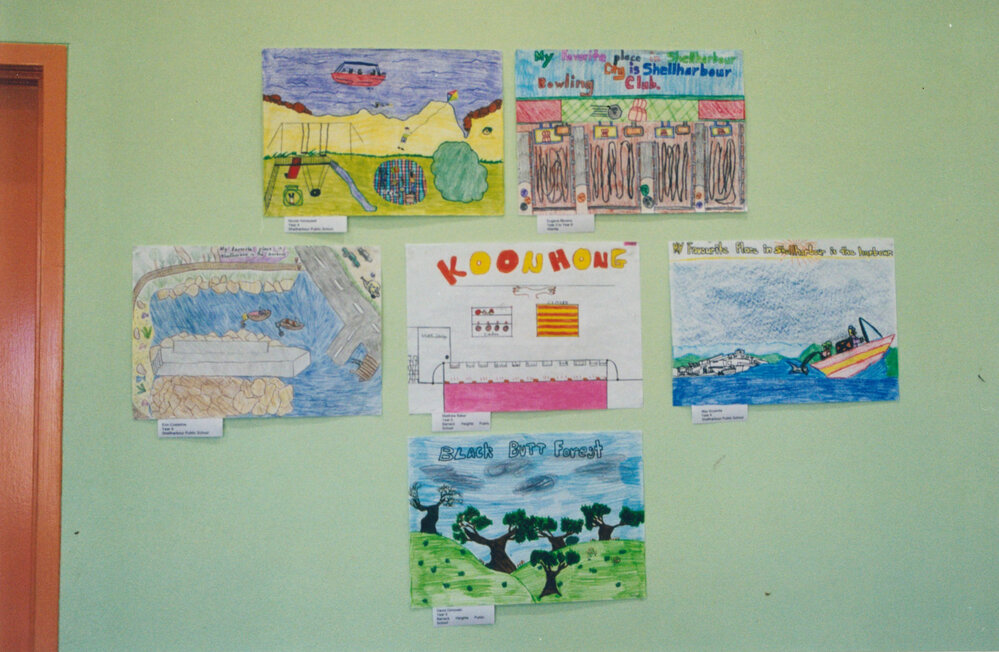 Entries in Local Government Week junior art competition 1998