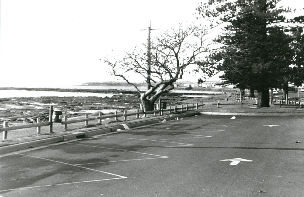 Car park at Little Park, Shellharbour 1987