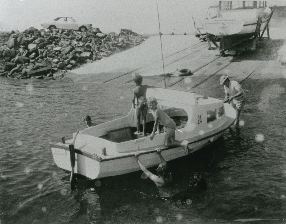 Russell East's boat 'Moki II'
