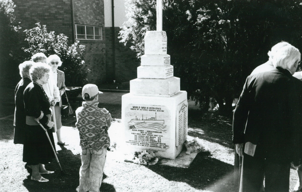 War memorial in Caroline Chisholm Park, Shellharbour
