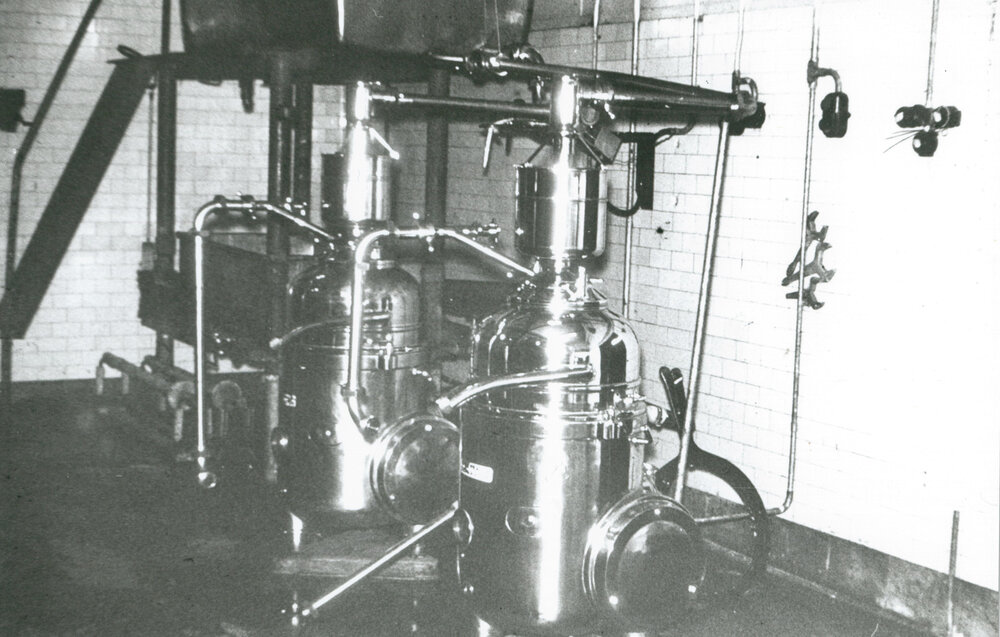 West Falia Separators at Chairman of the Illawarra Cooperative Central Dairy Factory Albion Park Rail