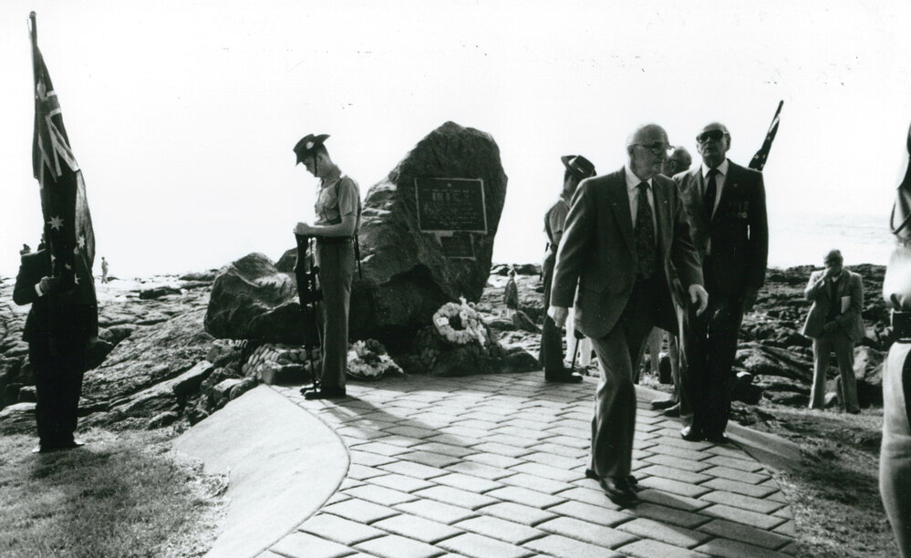 50th memorial service for the 'Cities Service Boston'