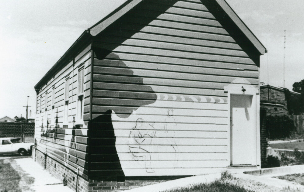 Shellharbour School of Arts building about 1986