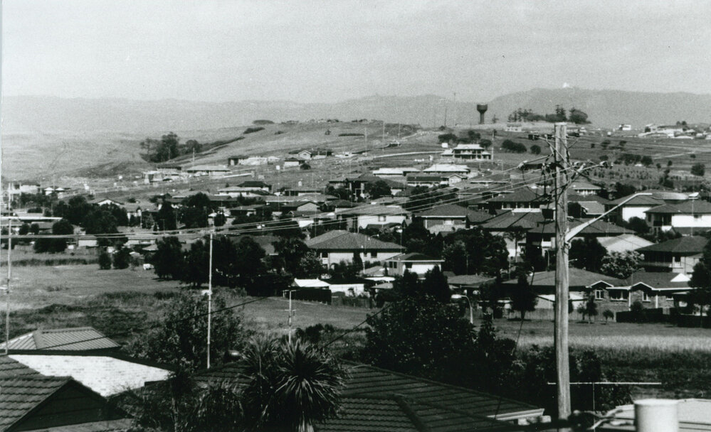 Blackbutt subdivision, Shellharbour about 1986